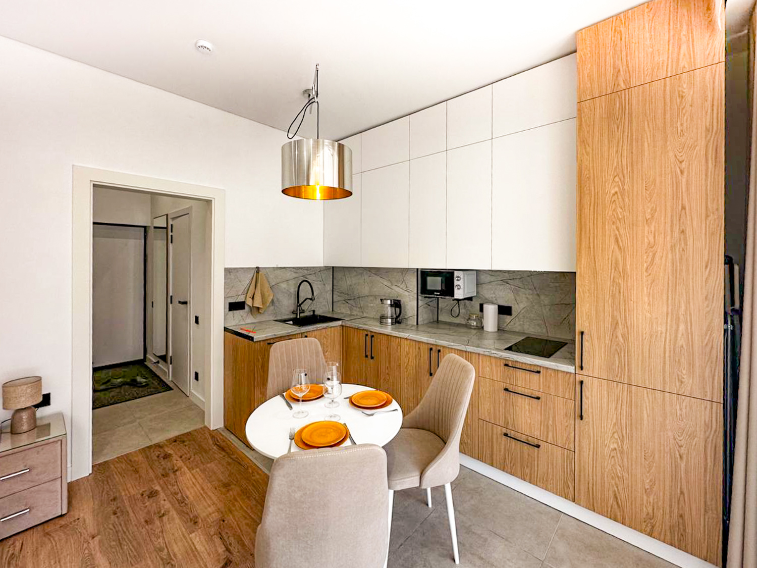Гурзуф, студия, 40 м², с террасой/балконом